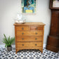 Edwardian Chest of Drawers in Mahogany with Satin Wood Ebony Stringing.
