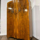 Art Deco Walnut Figured Ladies Wardrobe