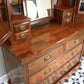 Antique Dressing Table Edwardian Mahogany Triple Mirror 1910