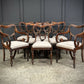 Set of Eight Rosewood Dining Chairs