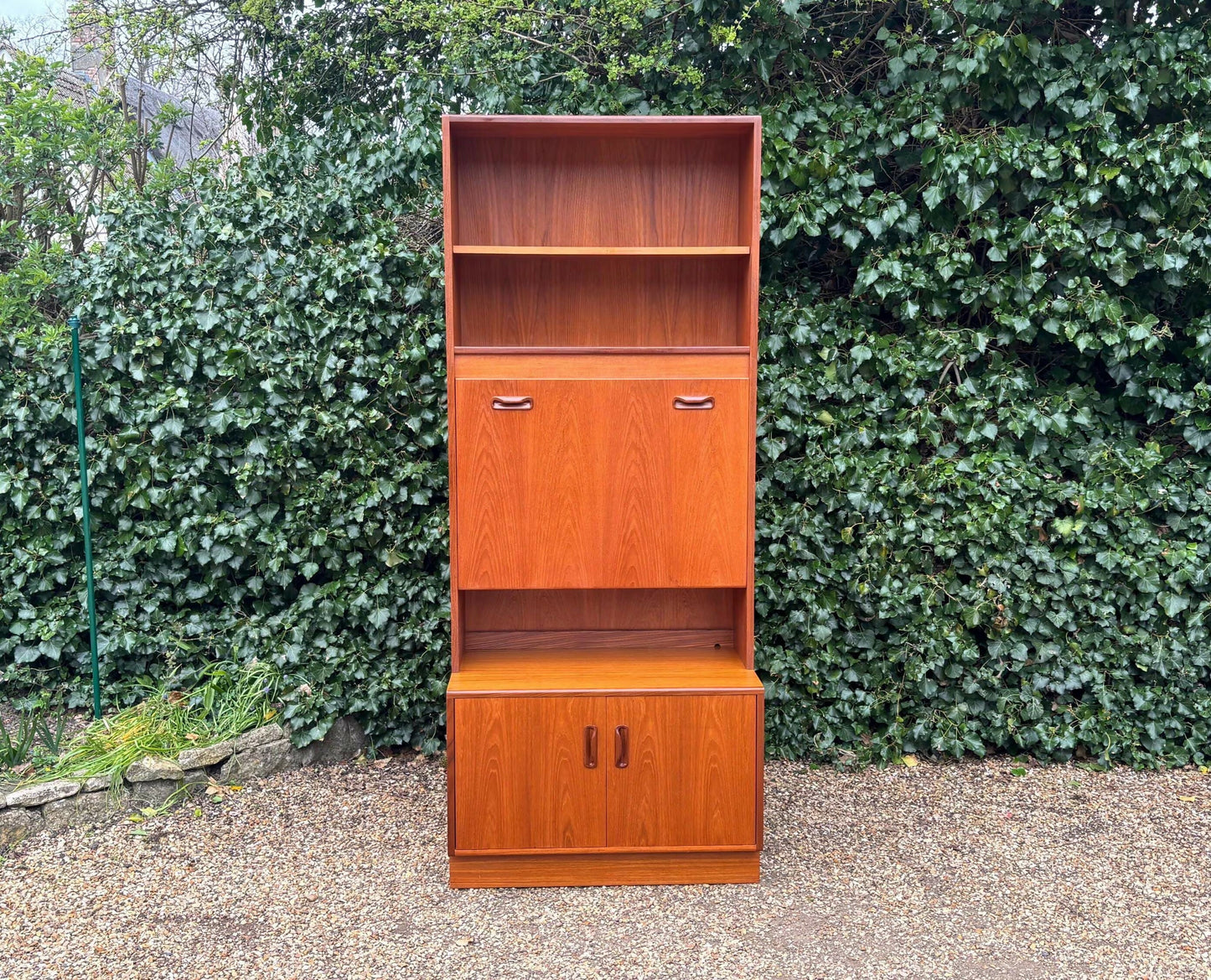 Vintage G Plan Fresco Drinks Cocktail Cabinet Wall Unit