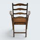 6 Ercol Dining Chairs 1970s Ladderback Drop On Seats Blue Label FREE UK Delivery