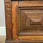 Bedside Table Antique French Marble Top Oak Cabinet Carved Cupboard LOT 6352