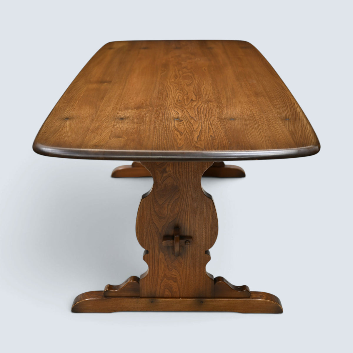 Ercol Refectory Dining Table Plank Top Golden Dawn Finish #419 FREE UK Delivery*