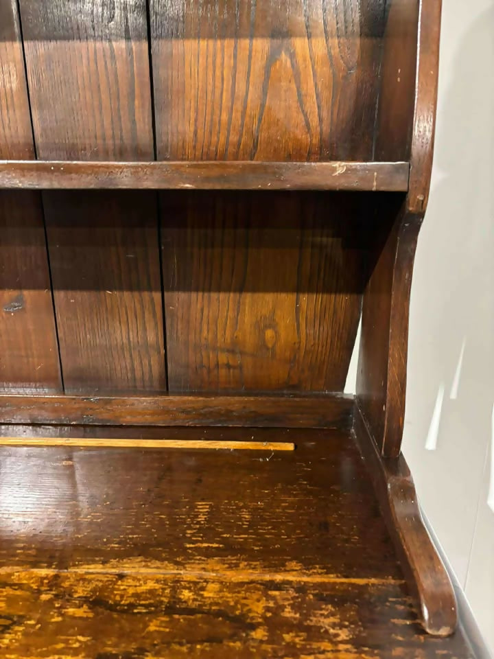 Vintage Oak Dresser on Turned Supports