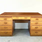 Mid century Teak vintage pedestal desk Oxford University