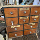 Vintage Merchants Chest of Drawers