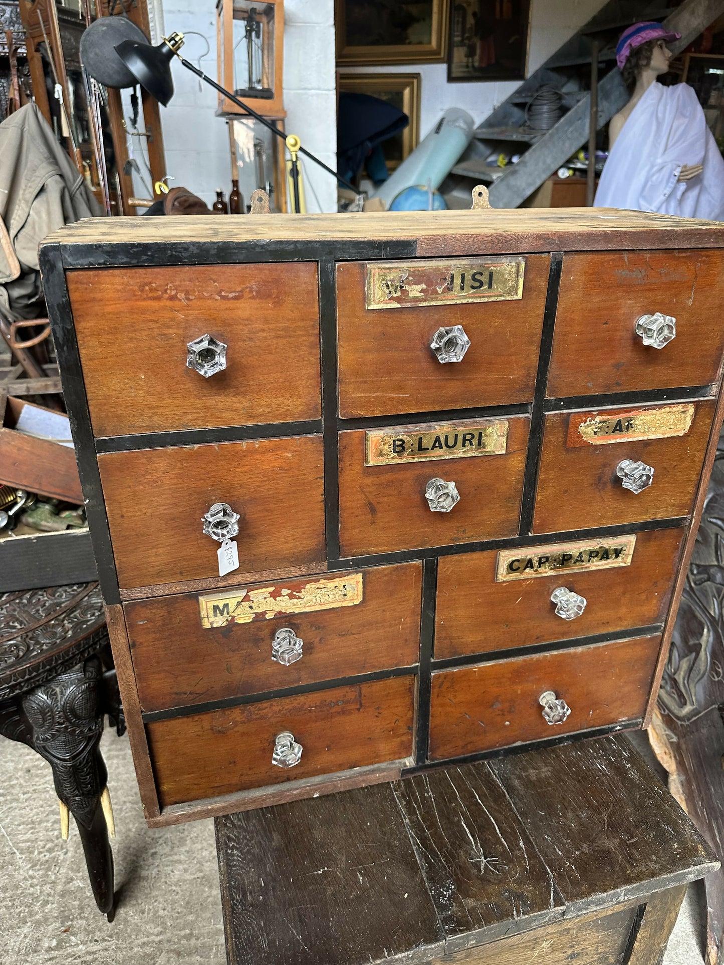 Vintage Merchants Chest of Drawers