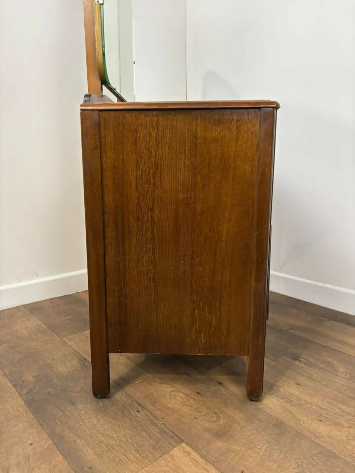 Vintage Lebus Oak Dressing Table
