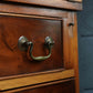 Vintage Yew Wood Bureau — Georgian Style Elegance