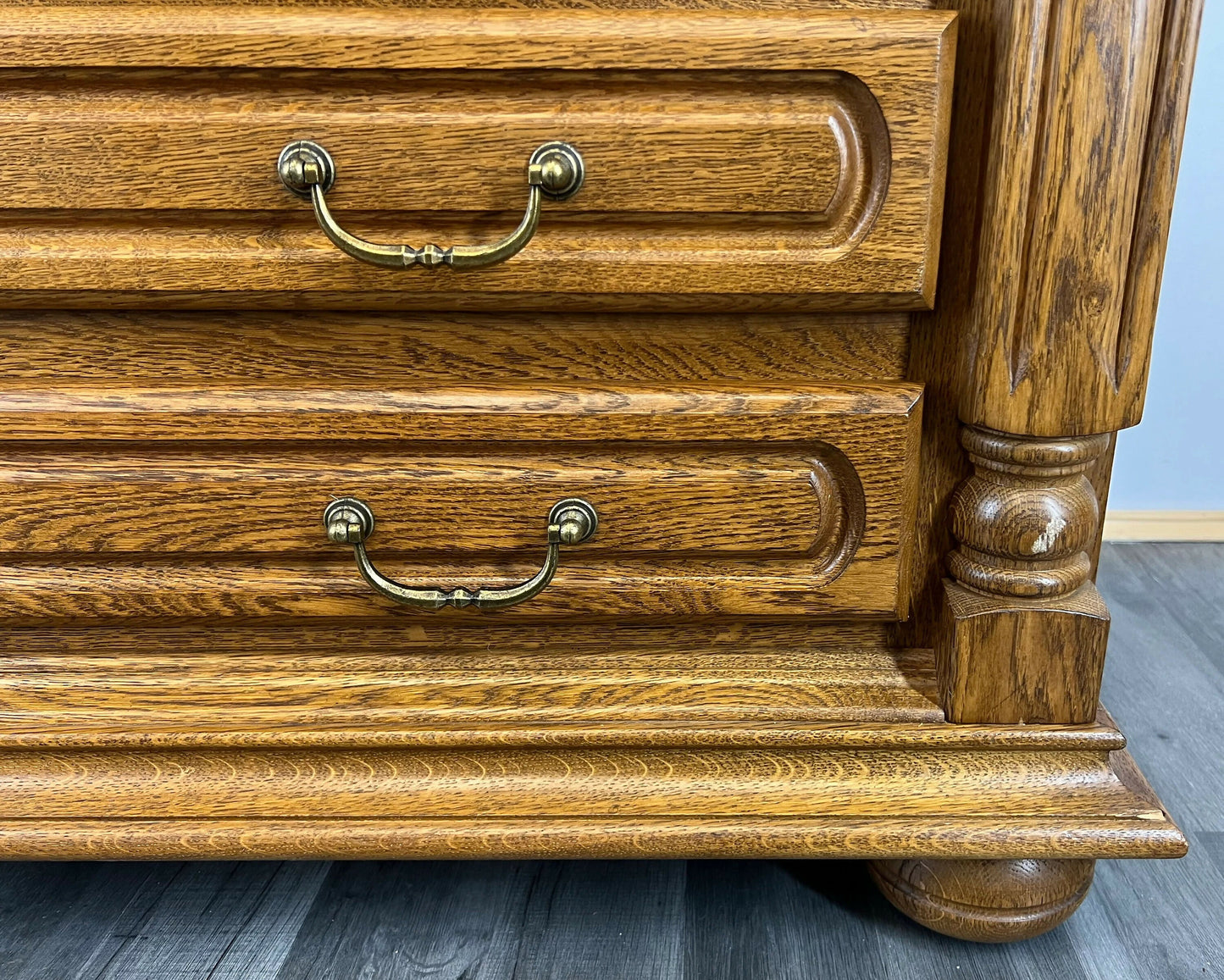 Vintage Chest of Drawers French Style Sideboard Carved Cabinet LOT 2939