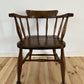 CC41 Captains Chair English Elm and Beech Chair Arts & Crafts Style Vintage Office Desk Chair