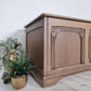 Vintage Oak Blanket Box Linen Storage