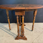 Rare Burr Walnut Miniature Sutherland Table