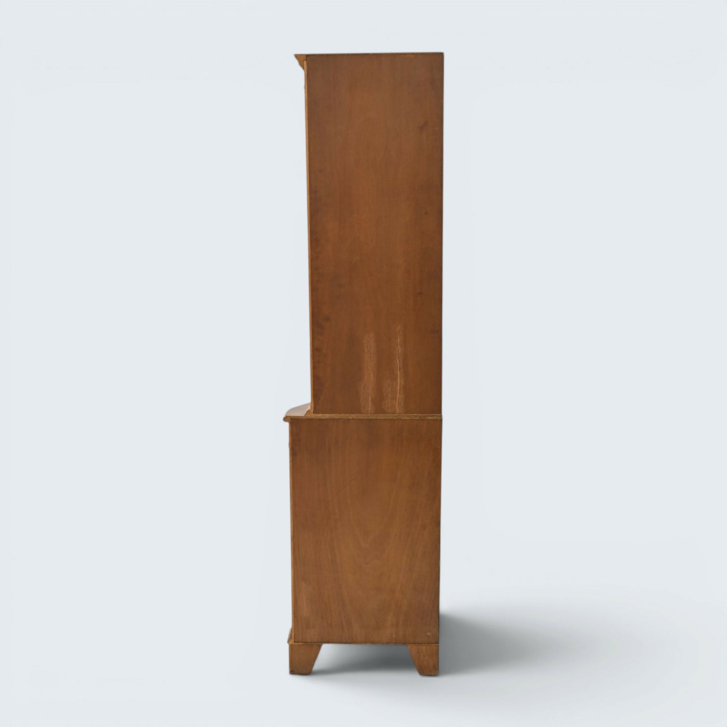 Georgian Style Corner Display Cabinet with Cupboard Glass Door FREE UK Delivery*