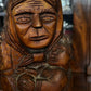 Large Carved Wooden Polish Folk Art By Jerzy Surfyk Signed & Dated 1978
