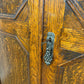 Early 20th Century Oak Freestanding Corner Cupboard