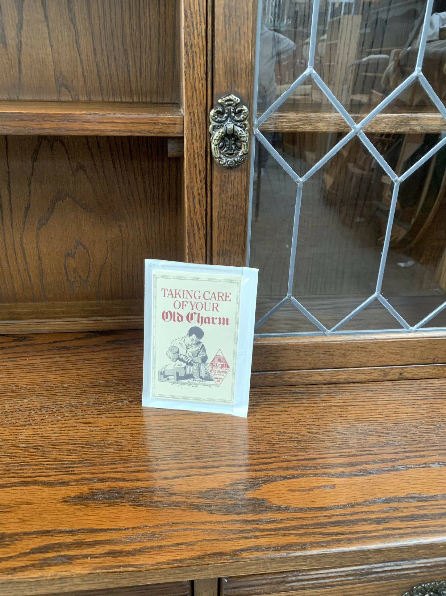 Old Charm Sovereign dresser sideboard with a light oak finish.