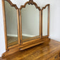 Dressing Table with Mirror Vintage French Louis Oak Vanity Table Makeup LOT 6600