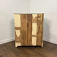 Industrial Style Reclaimed Distressed Blue Indian Cupboard