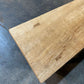 Very Long Pair Bleached Oak Dining Benches