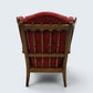Ercol Cloister Wing Back Easy Fireside Armchair Red Golden Dawn *FREE Delivery