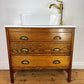 Vintage Vanity Unit Made to Order Vanity Unit Custom Made Bathroom Furniture Antique Vintage Bathroom Washstand Basin Unit