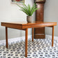 Teak Mid Century Dining Table by White and Newton Extending