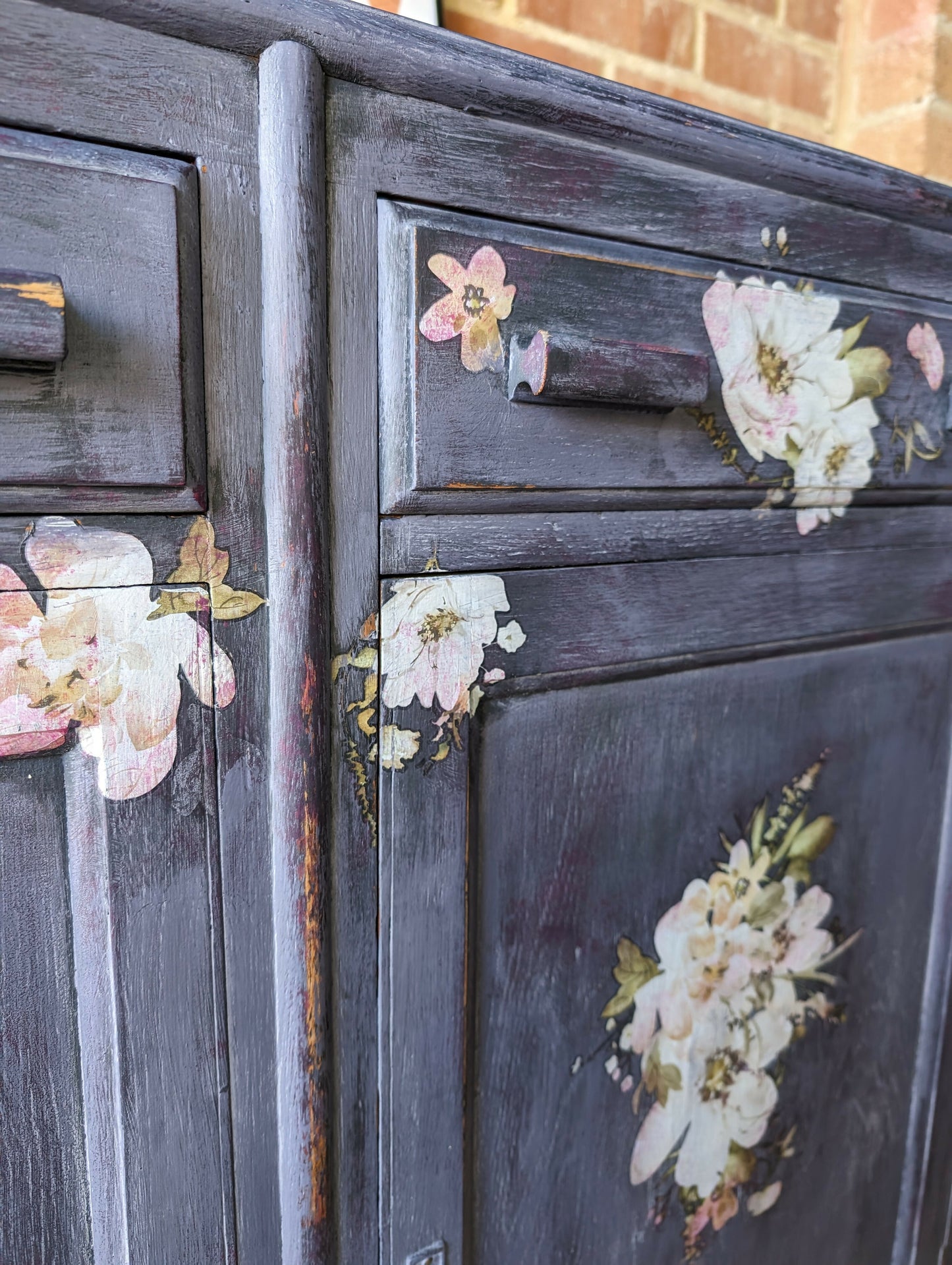 Vintage rustic cabinet