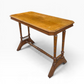 Antique late Victorian Oak stretcher table / desk.