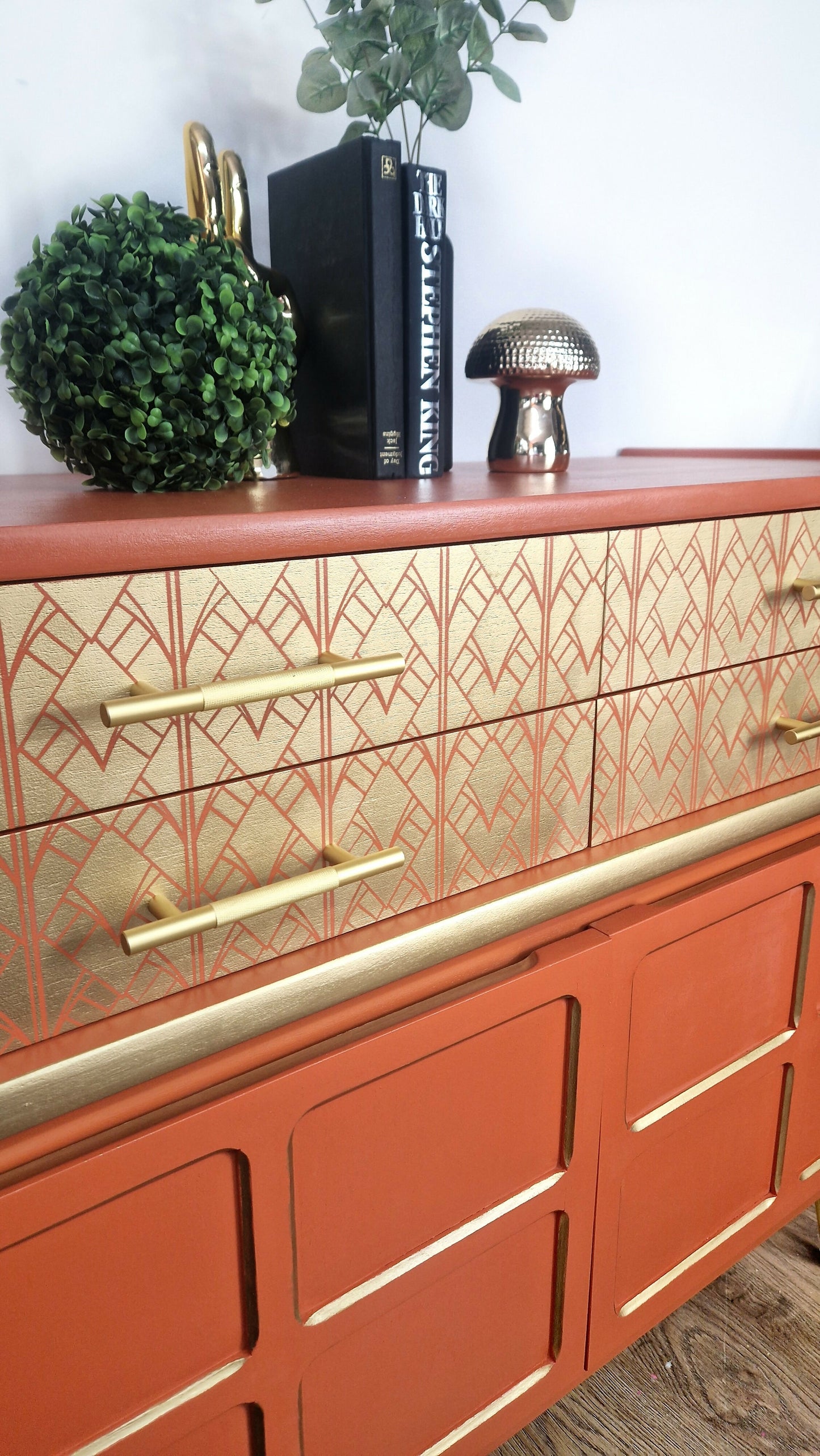 Midcentury modern nathan sideboard, orange cabinet, cocktail cabinet, media unit, retro cabinet, teak furniture, mcm