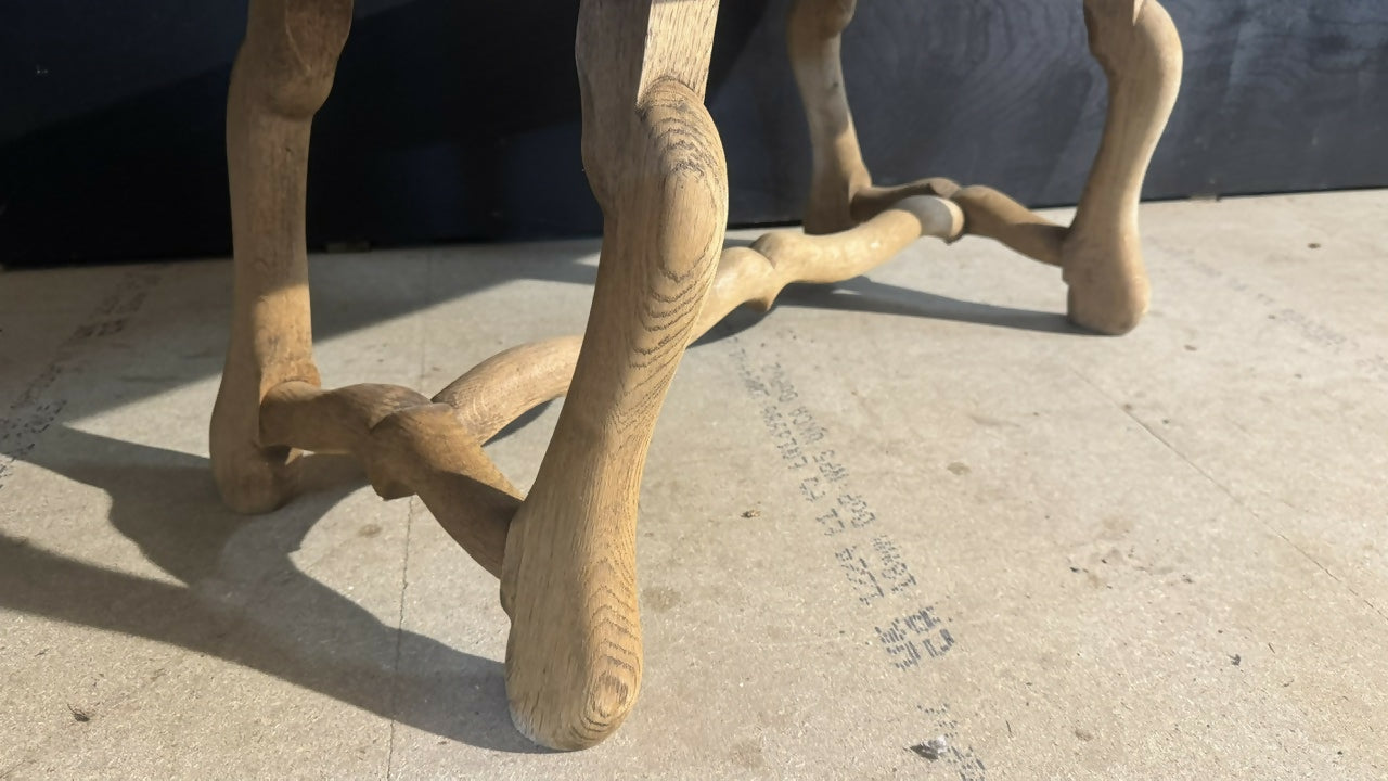 French Bleached Oak Coffee Table