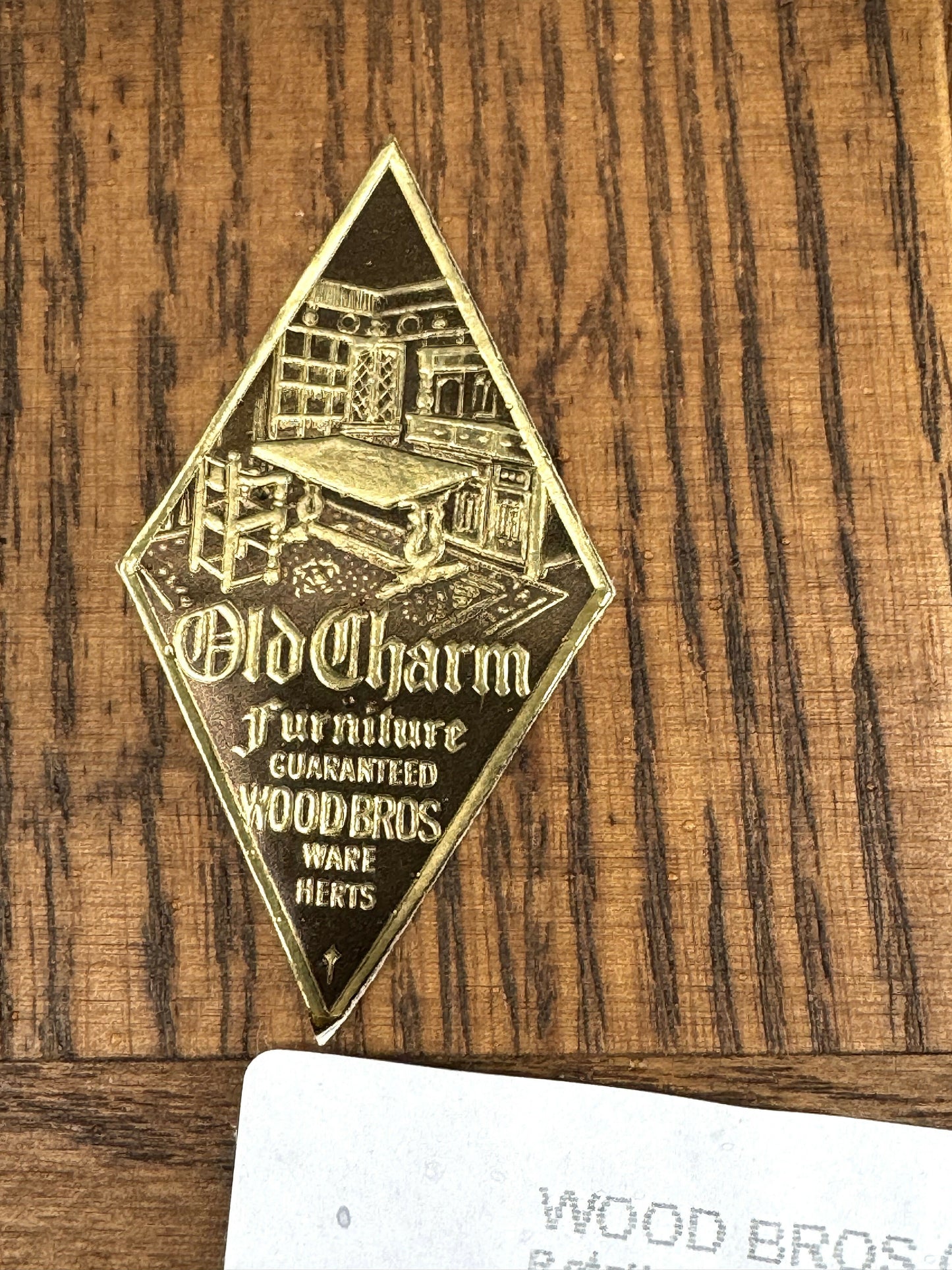 Old Charm Oak Wine Table Wood Bros