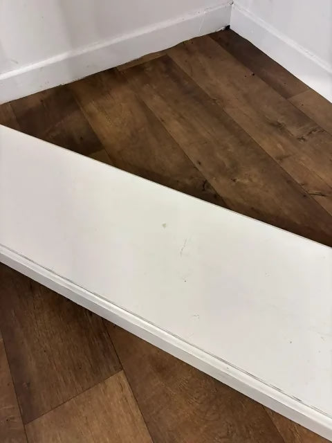 Large Modern White Console Table