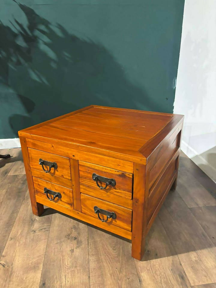 Oriental Style Hardwood Lamp Tablez