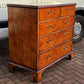 Georgian Walnut Vintage Chest Of Drawers.