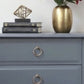 Stag minstrel grey bedside cabinets