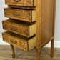 Chest of Drawers Vintage French Louis Oak 4 Drawers Carved Cabinet LOT 6231