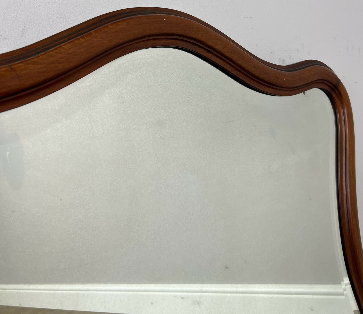 Mirror Antique French Walnut Ornate Wall Mirror Decorative Frame LOT 6404