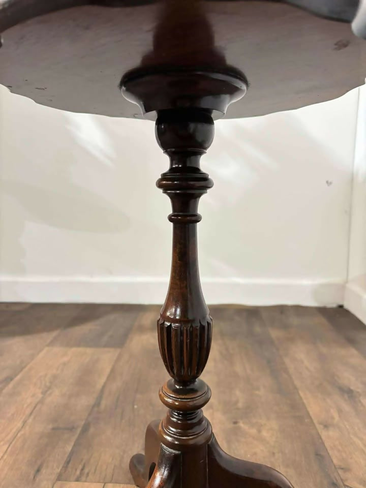 Reproduction Mahogany Wine Table