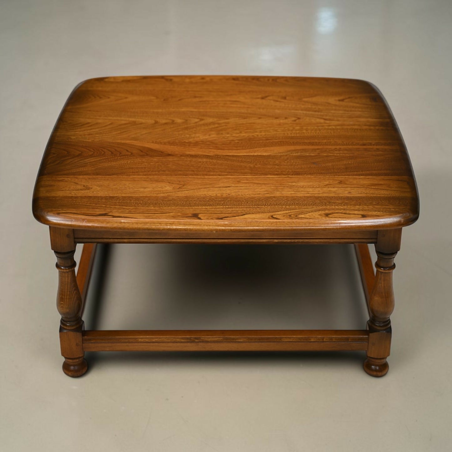 Ercol Square Low Coffee Table in Golden Dawn Finish 76cm Square FREE UK Delivery