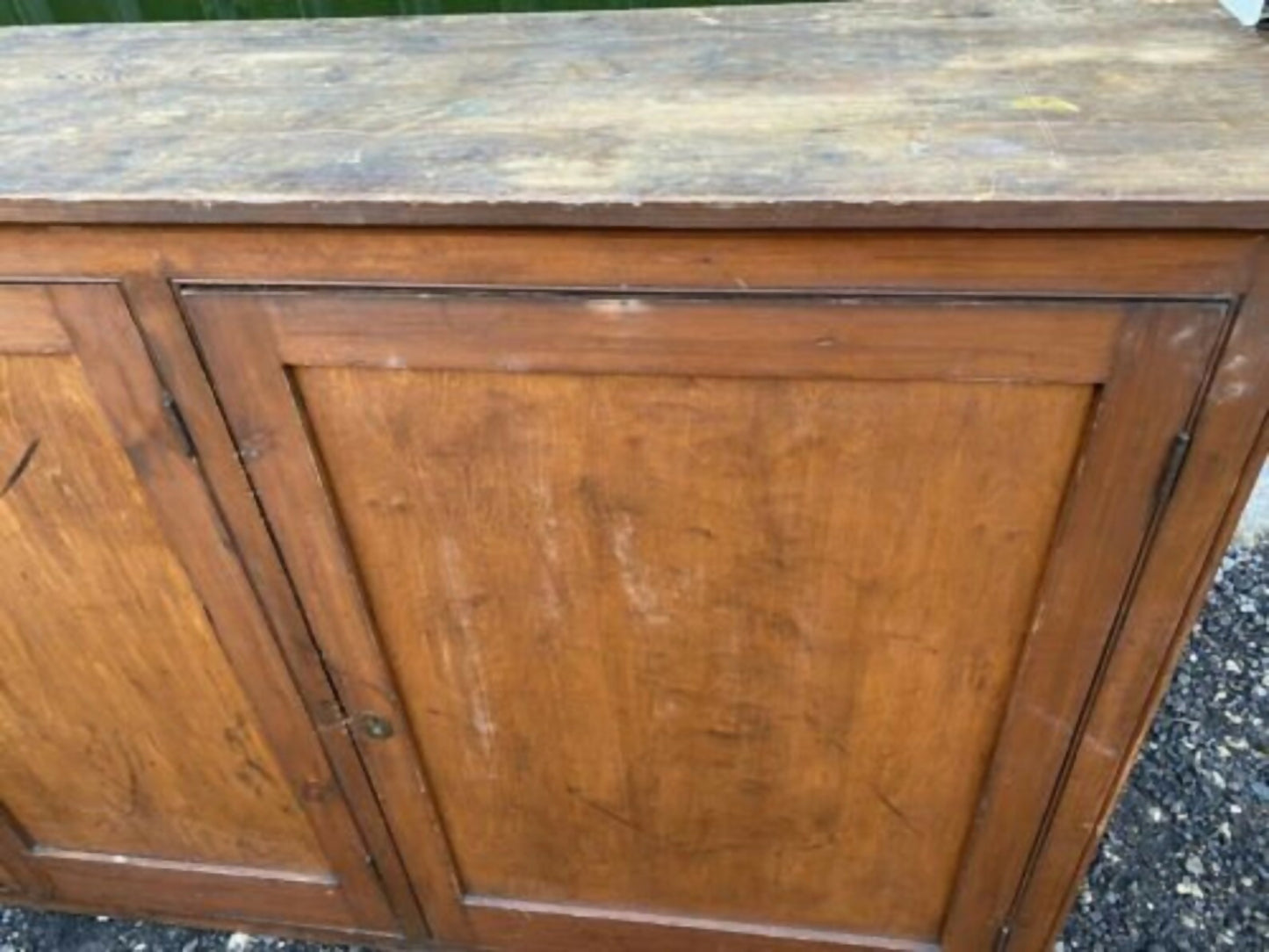 Large Antique Estate Office Housekeeper's Cupboard, circa 1860