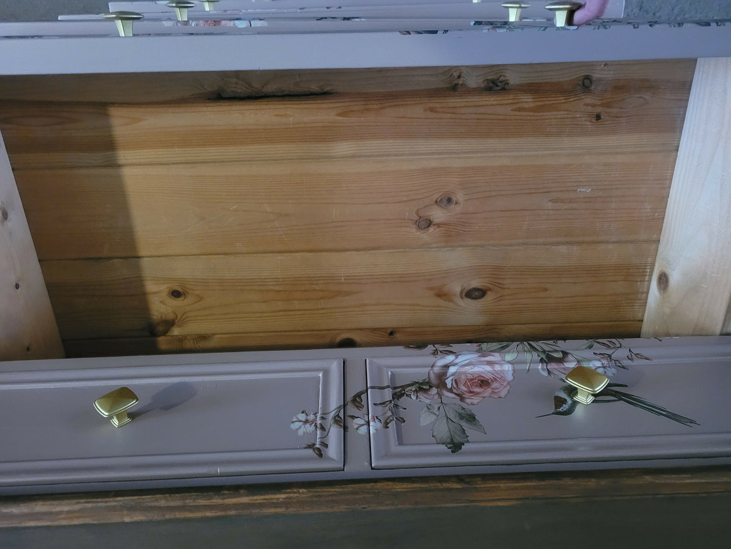 The Hummingbird Collection: A Bespoke Artisan Chest of Drawers