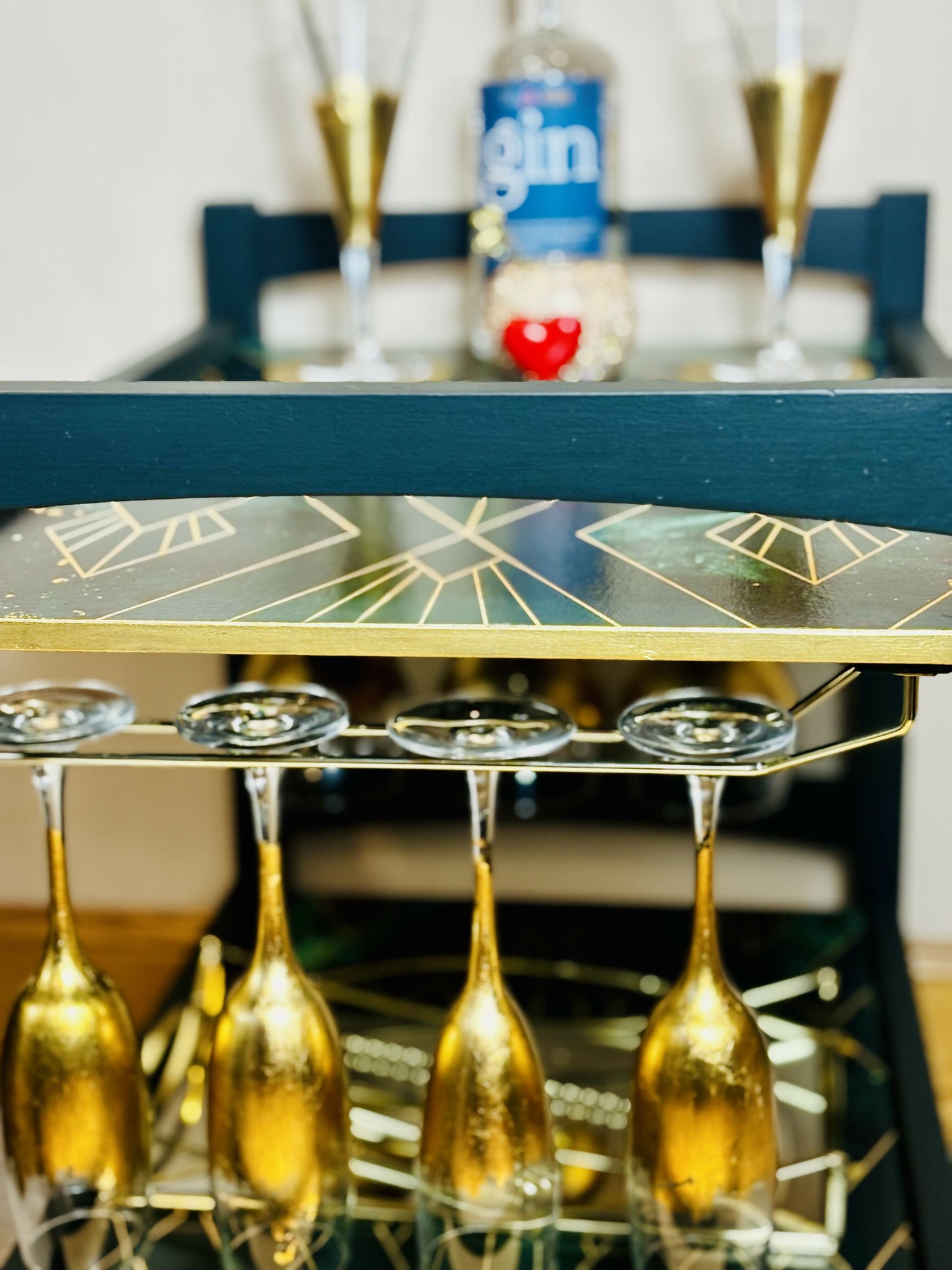 Art Deco Drinks Trolley