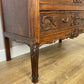 Chest of Drawers Vintage French Louis Oak 3 Drawers Carved Cabinet LOT 6252