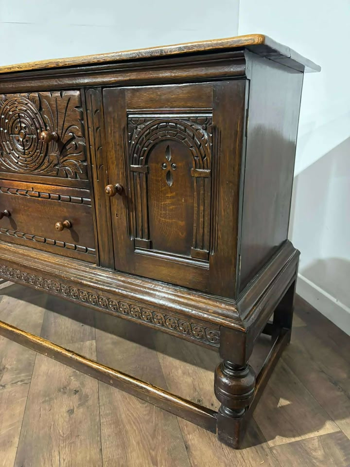 17th Century Style Oak Sideboard