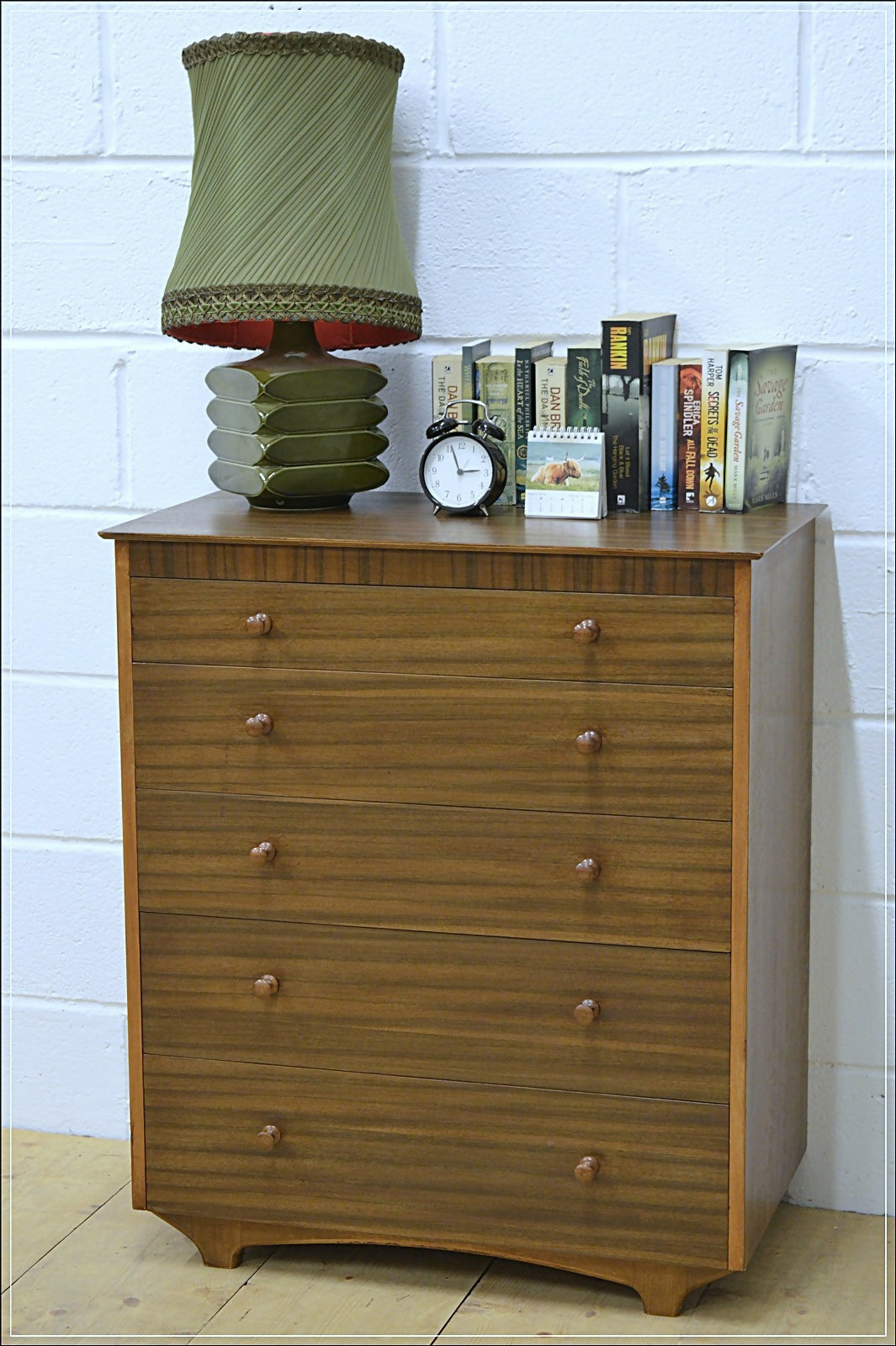 Vintage Chest of Drawers teak G Pla Era Eon mid century danish design