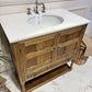 Traditional Bathroom Vintage Vanity Unit
