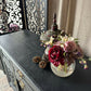 Painted Antique Sideboard Victorian Sideboard Heavily Carved