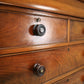 Scottish Mahogany Chest of Drawers Two Short Over Three Long Scroll Corbels